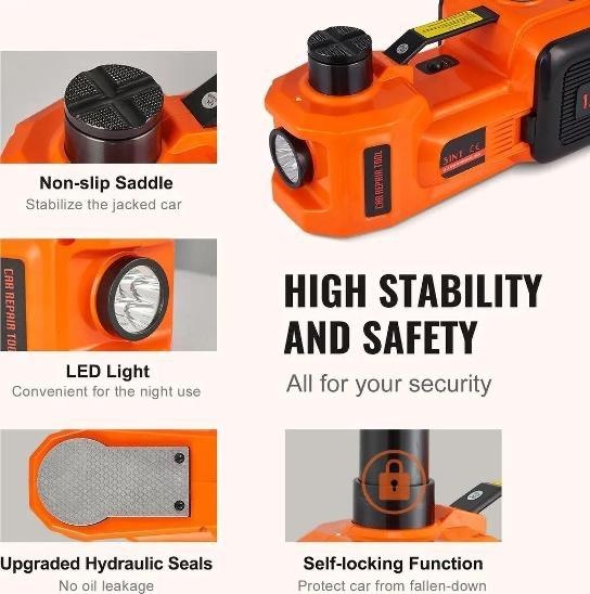 5 tunový elektrický hydraulický zvedák 12V - 7