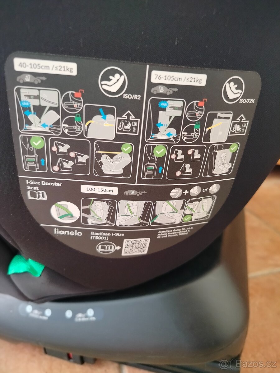 Krásná autosedačka lionelo - 7