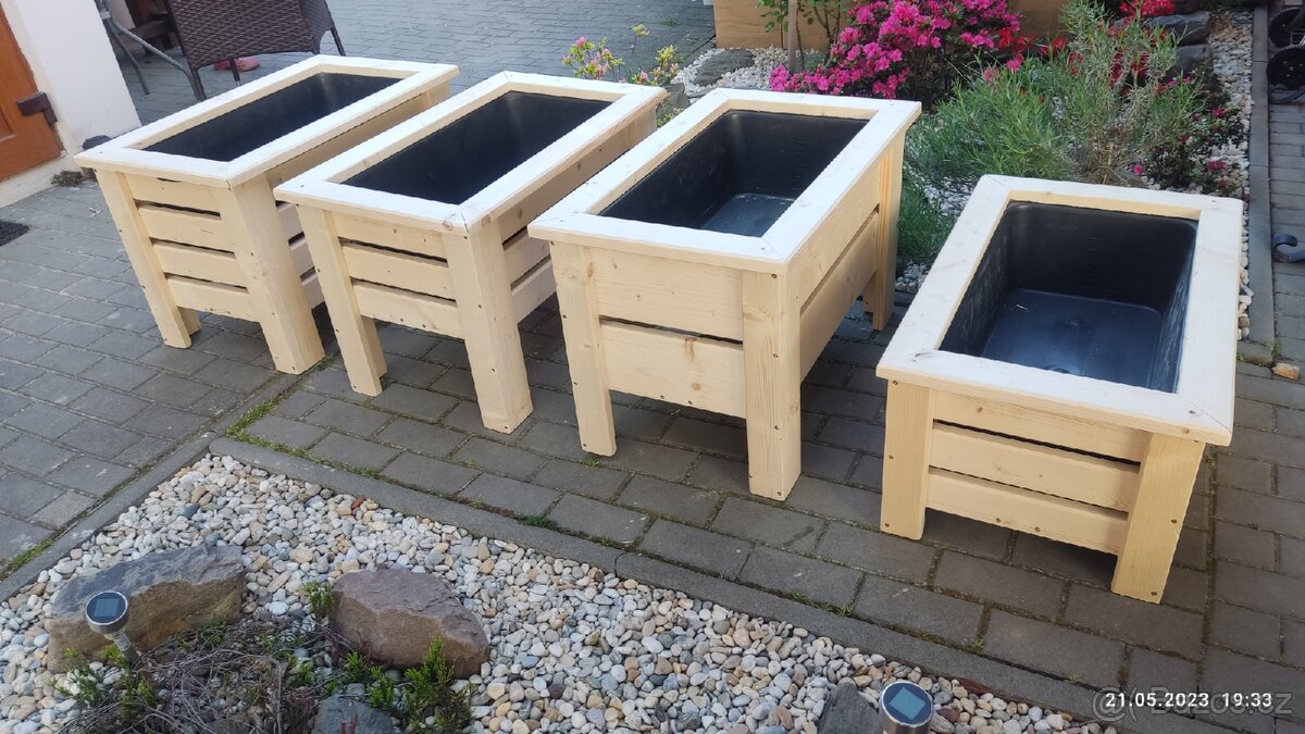 TRUHLÍKY, vyvýšené záhony... Klasik A,B,C,D - 7