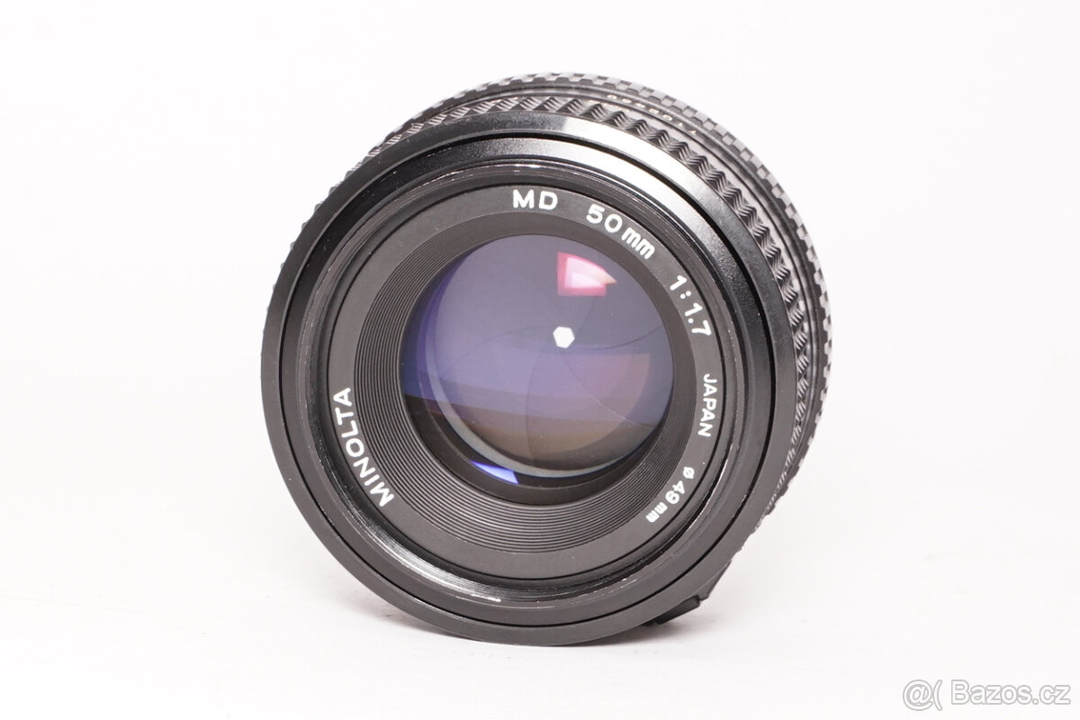 Minolta X-500, MD 50mm/1,7 - 7