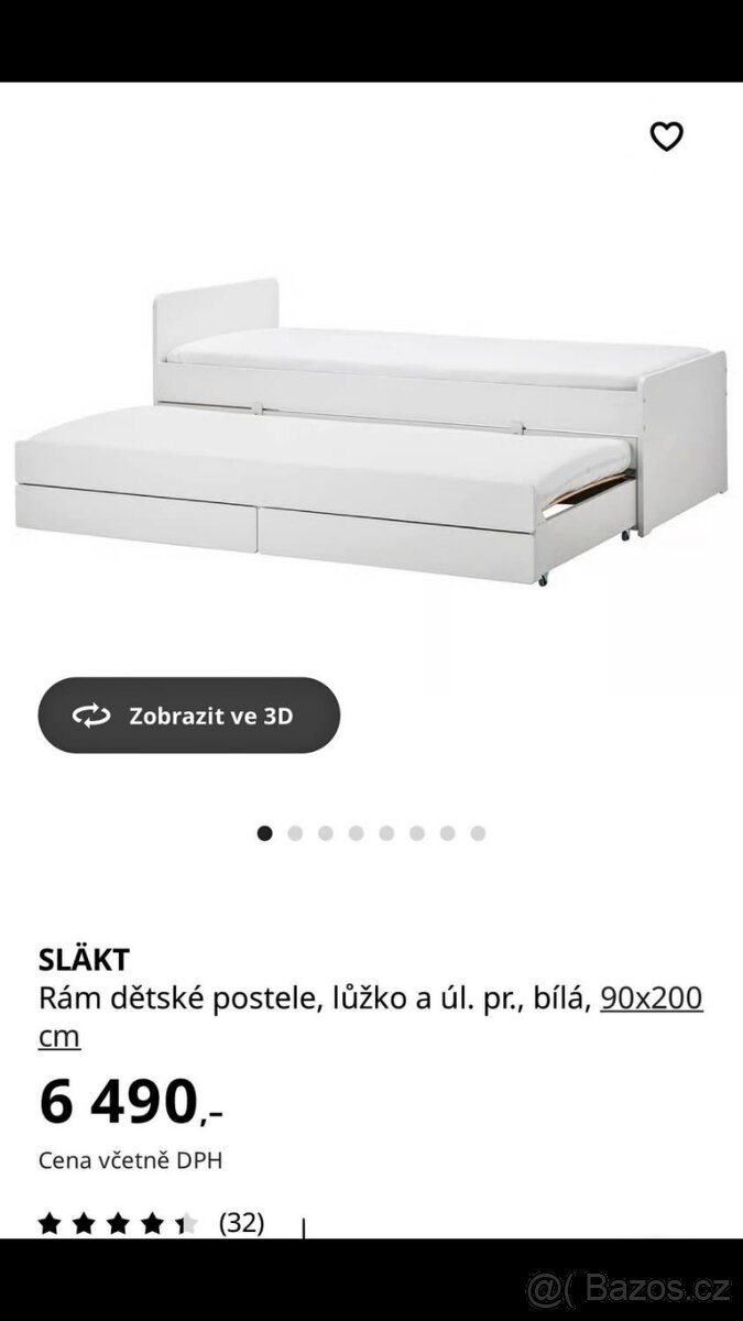 Rozkladaci postel 90x200 - 7