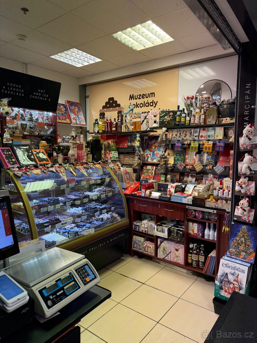 Obchod s pralinkami a sušeným ovocem v OC DBK – Praha 4 - 7