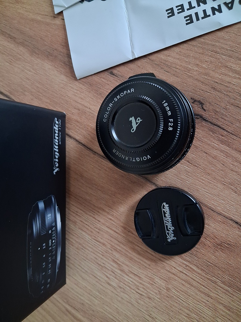 Voigtlander 18 F/2.8 Color Skopar Aspherical Fujifilm X blac - 7