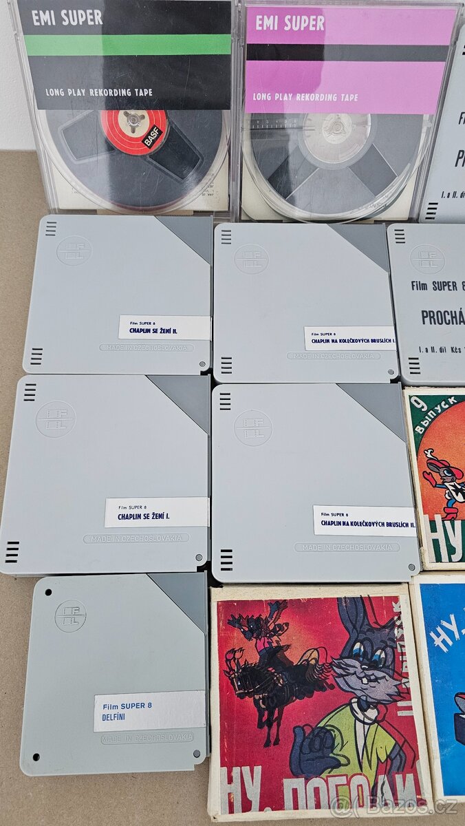 Staré SUPER filmy 8 mm, "Jen počkej zajíci", "Krteček".. - 7