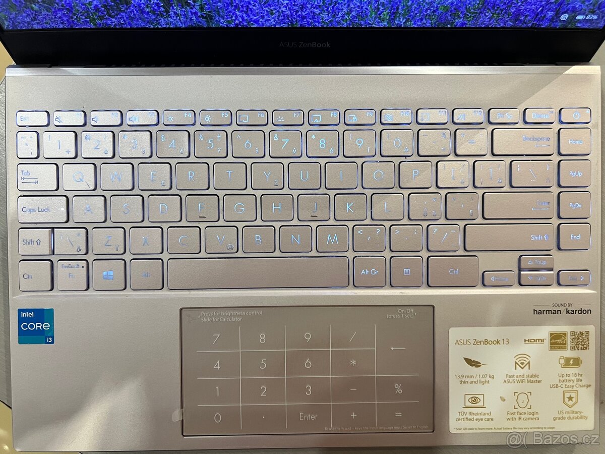 ASUS Zenbook 13 OLED (Lilac Mist) LIMITOVANÁ EDICE - 7