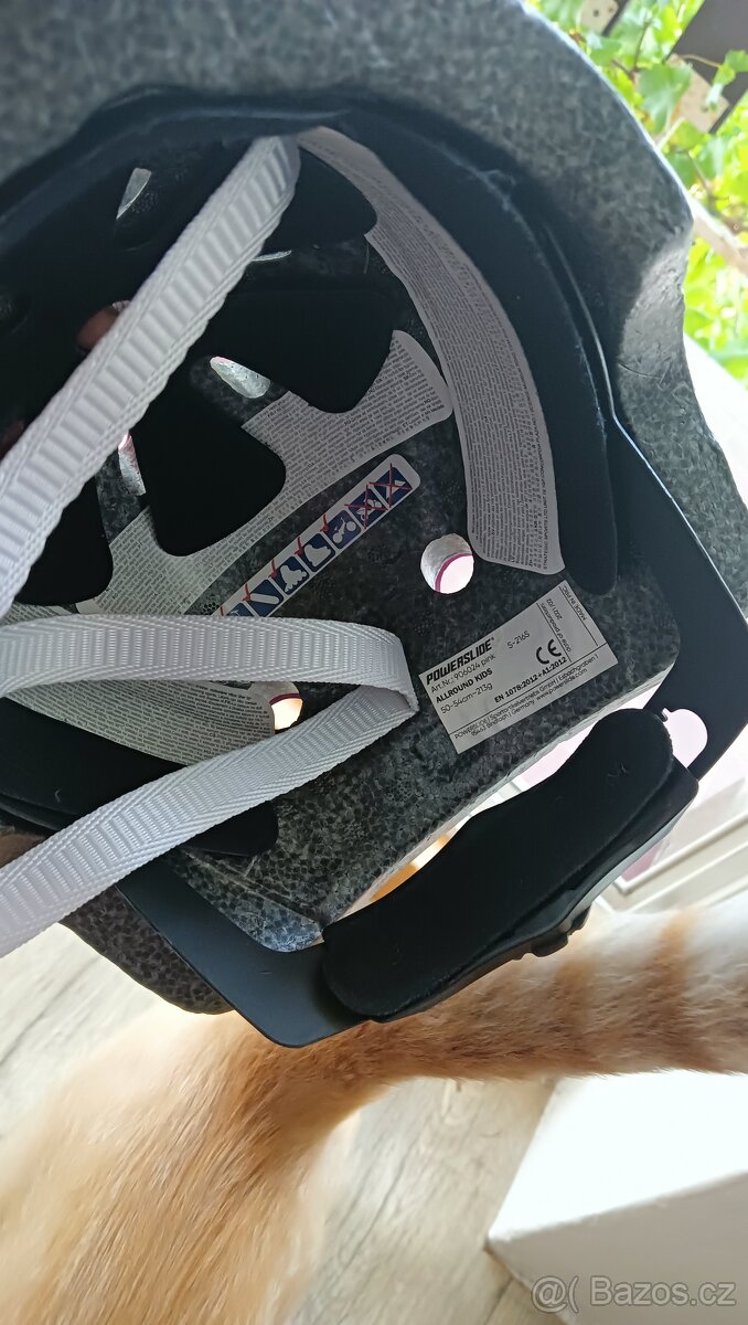 Inline helma Powerslide S růžová a černá - 7