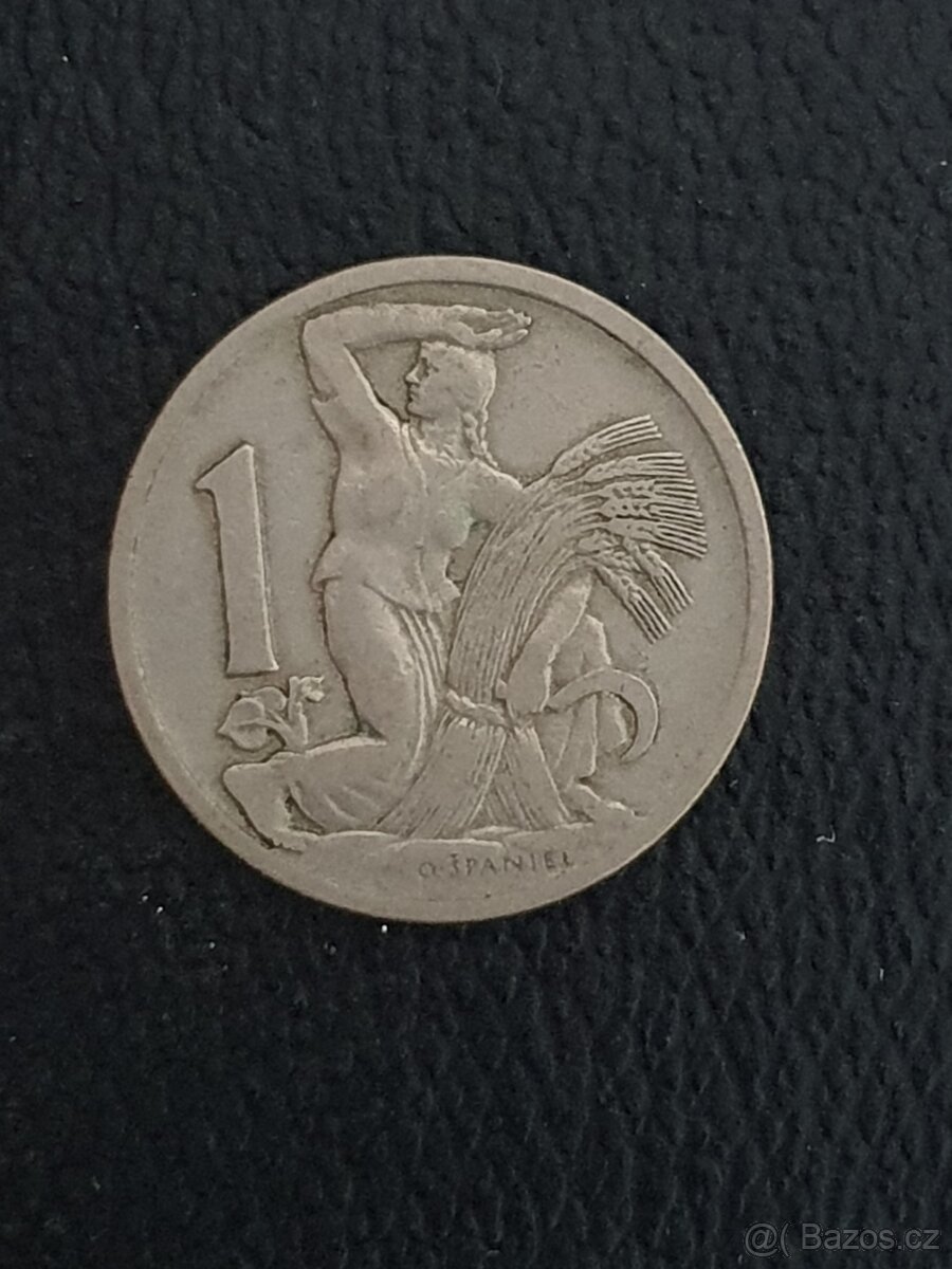 Prodám mince 1Kčs 1922-38 - 7