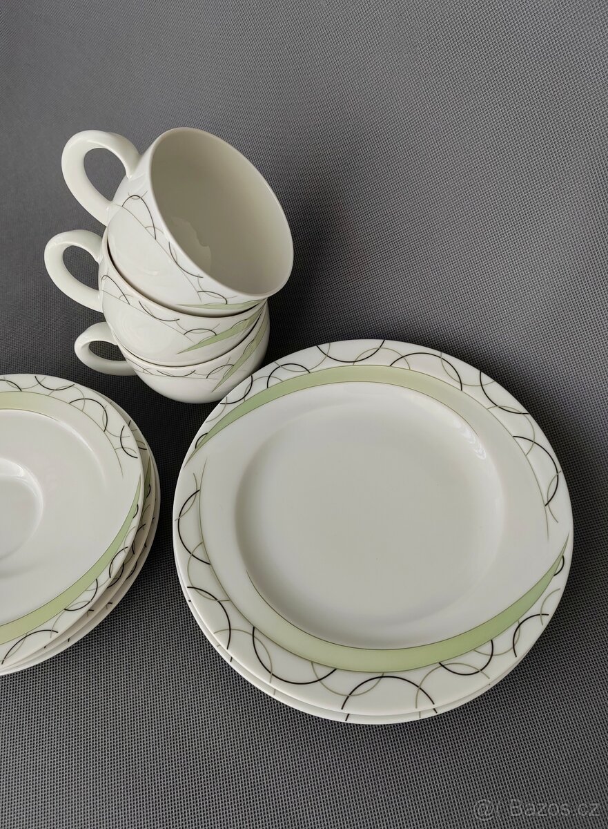 Komplet šálku s podšálkem a talířem Seltmann Weiden "Monaco - 7