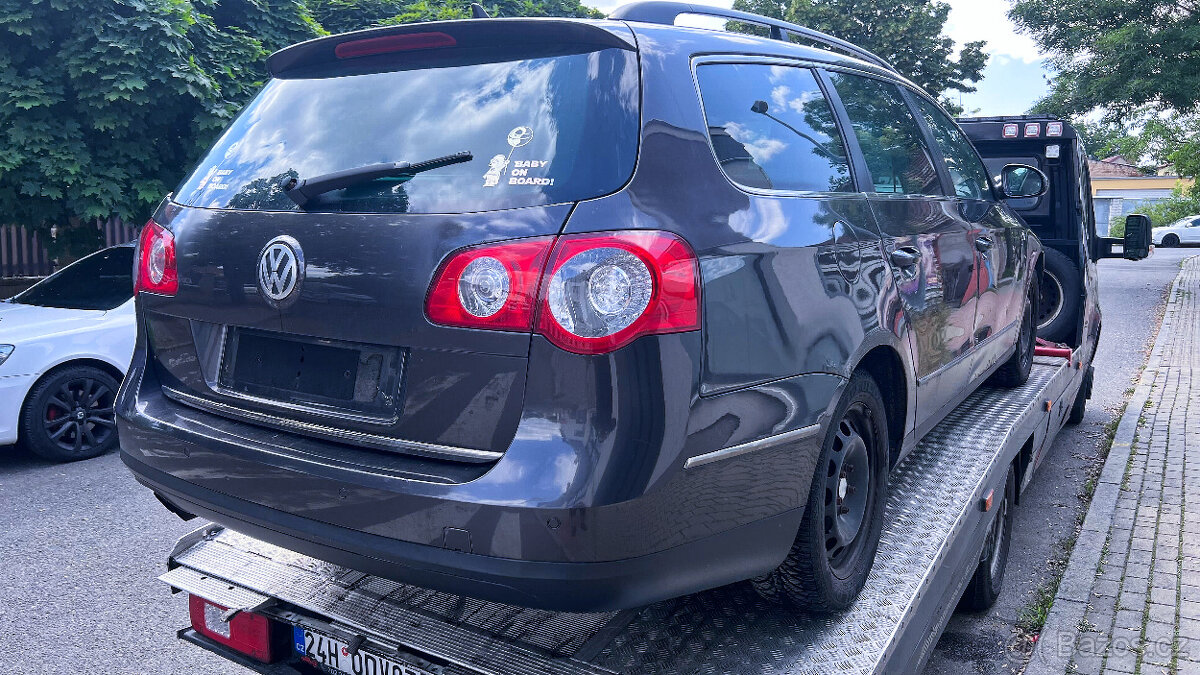 Vůz na náhradní díly VW Passat B6 kombi 2007 BMR JMA LC8Z - 7