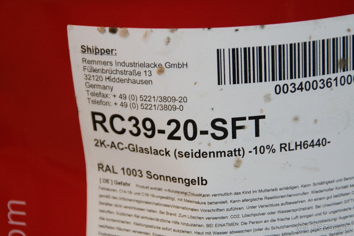 Prodám venkovní lak REMMERS na rozpouštědlové bázi,exterier - 7
