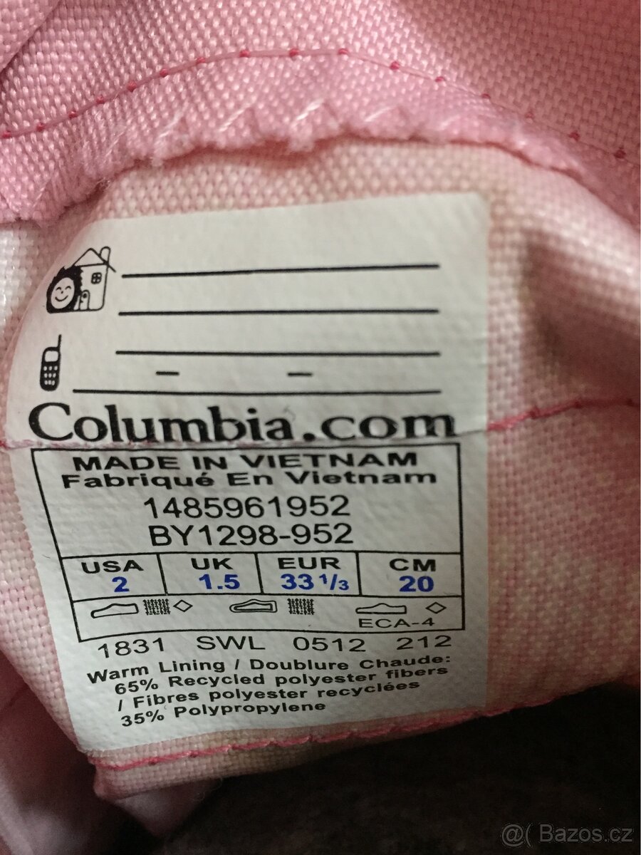 Dětské sněhule Columbia - 7