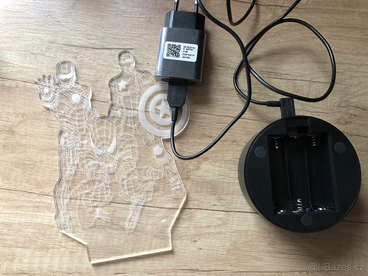 Noční světlo do dětského pokoje Marvel - 7