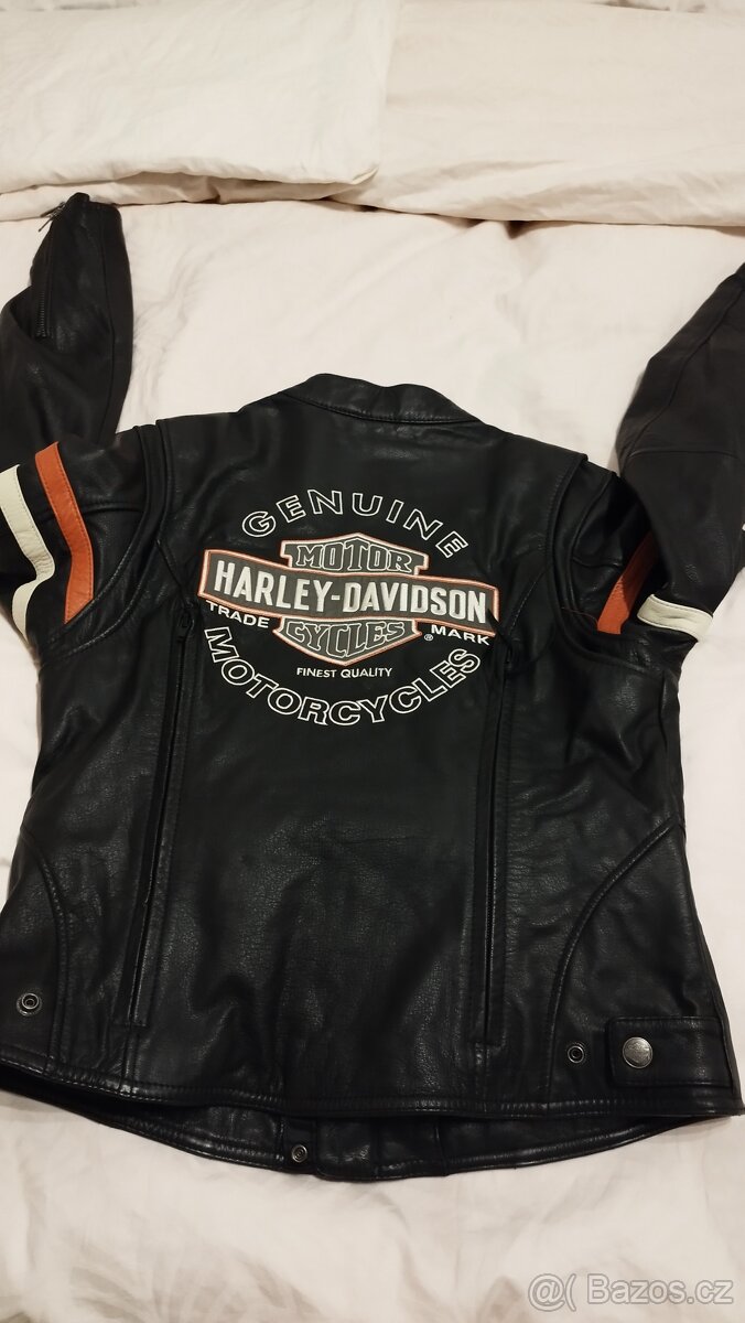 Harley Davidson kožená bunda dámská - 7