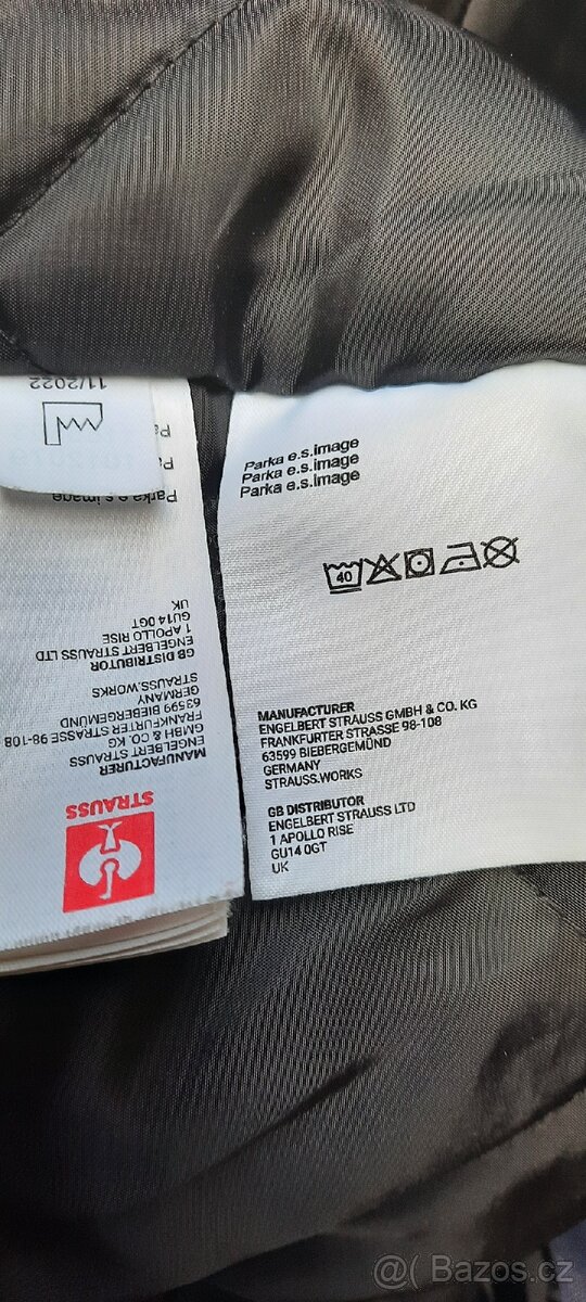 Pánská zimní parka Strauss e. s. image, vel. L, jako nová - 7