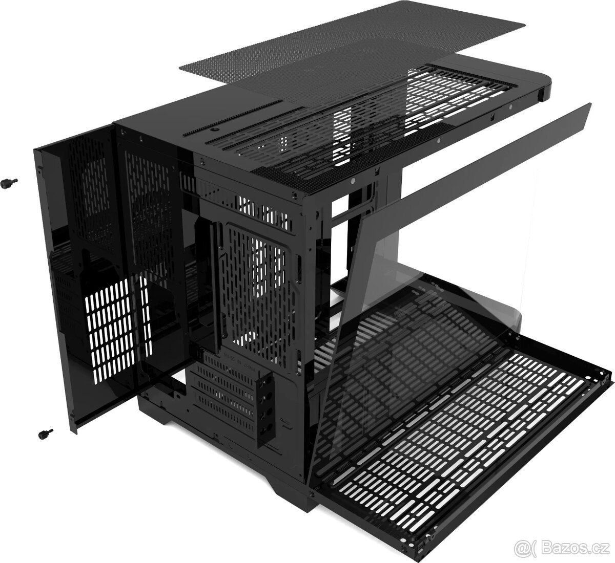Ultratiché herní pc AMD X3D, RTX 5070 water cooled - 7
