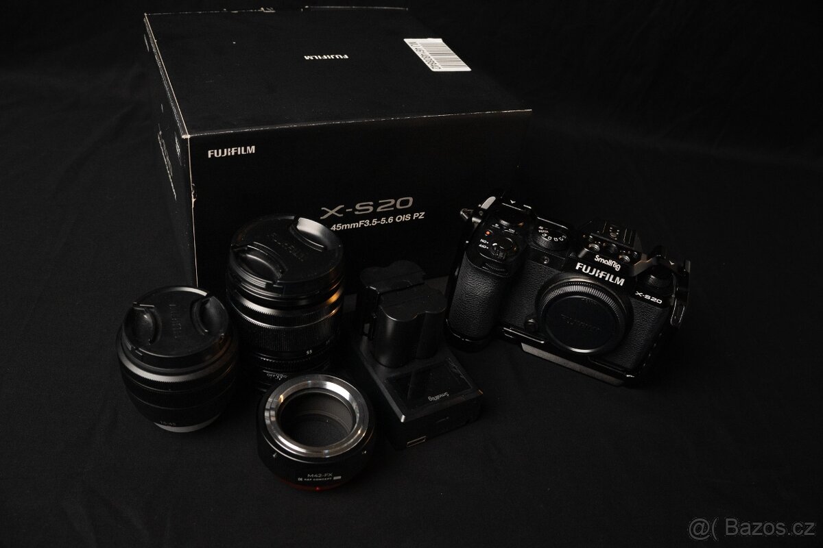 Fujifilm XS-20 + Objektivy + příslušenství - 7