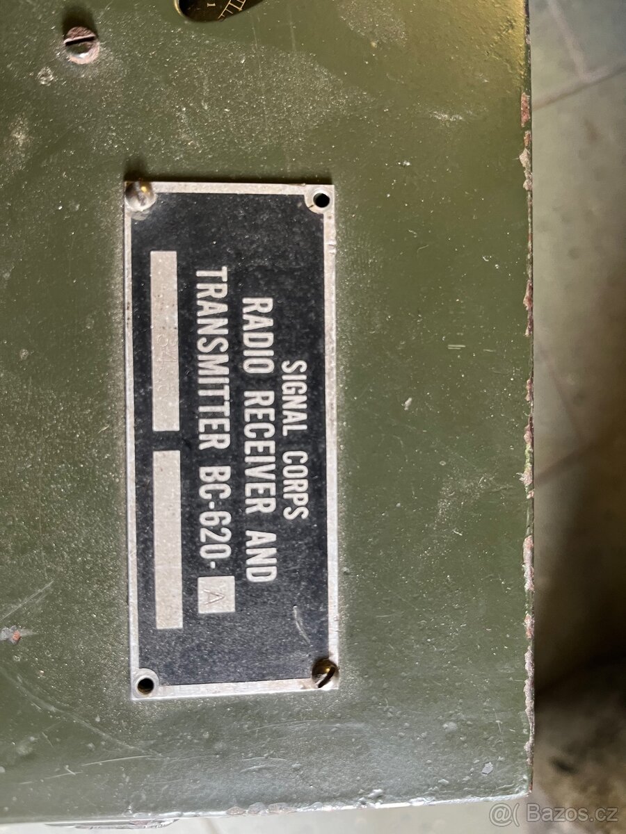 Americká vysílačka do techniky WW II BC 620 A - 7