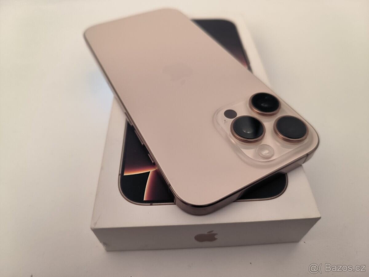 apple iphone 16 PRO MAX 256gb Desert Titanium / Batéria 94% - 7