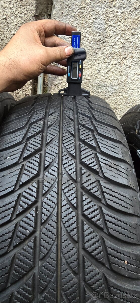 Zimní sada BMW 16" ,7mm, 5x120, ET31- 205/60/16 - pošlu - 7