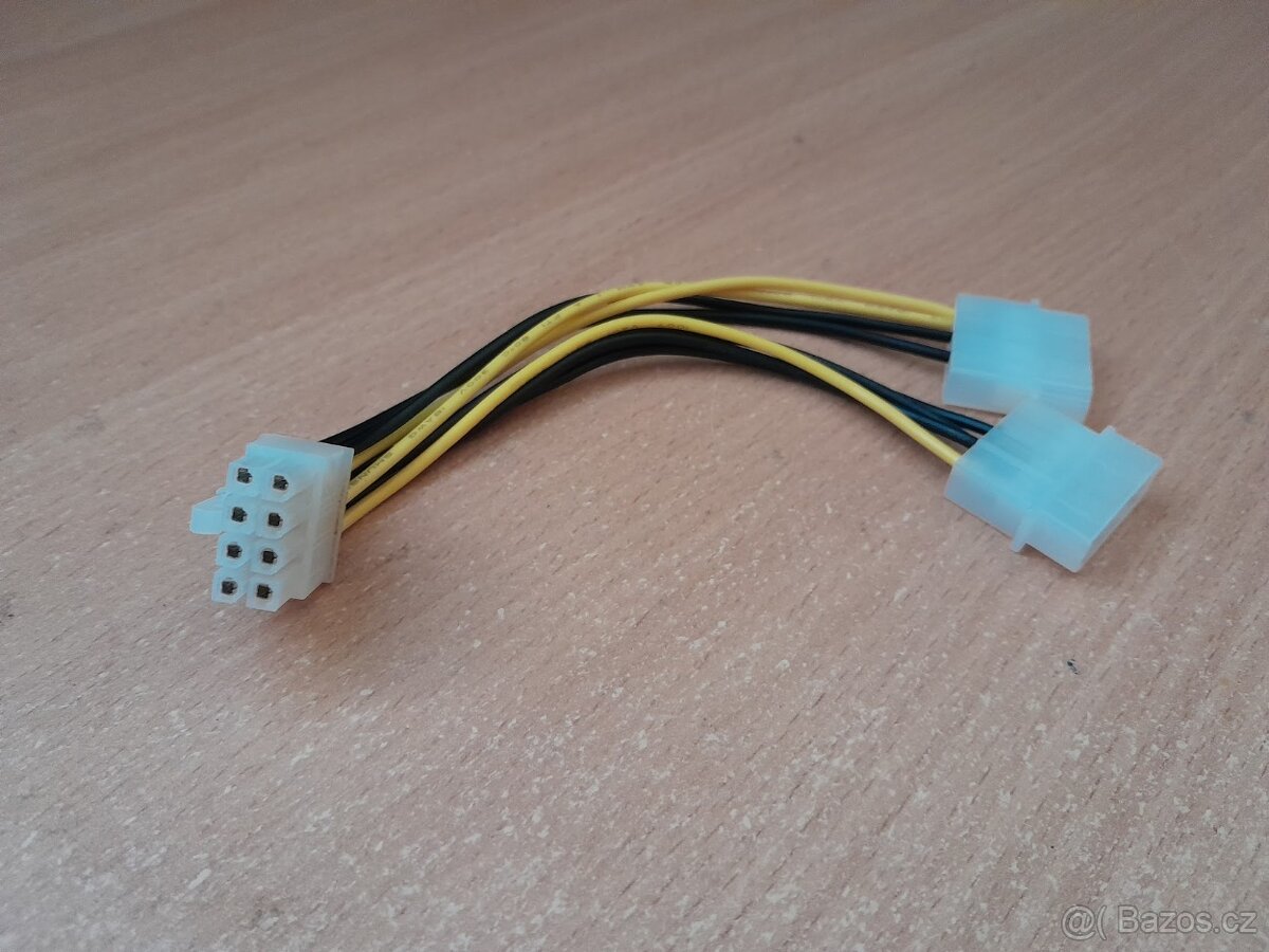 MOLEX KABEL REDUKCE 2x NA 8PIN IHNED K PRODEJI - 7
