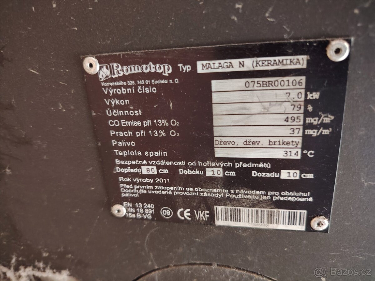 Krbová akumulační kamna Romotop - 7