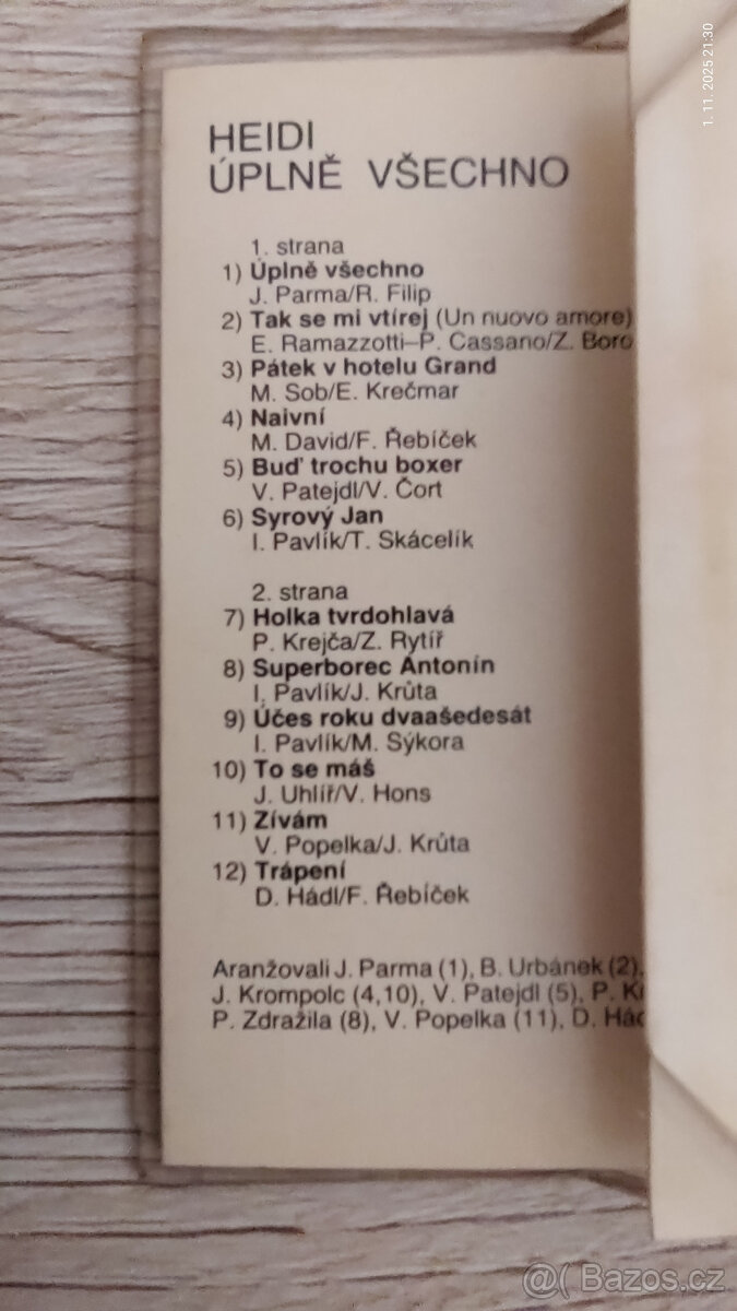 MC kazety - různé - 7