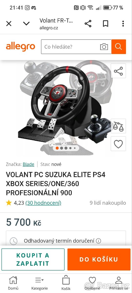 VOLANT PC SUZUKA ELITE 900 - 7
