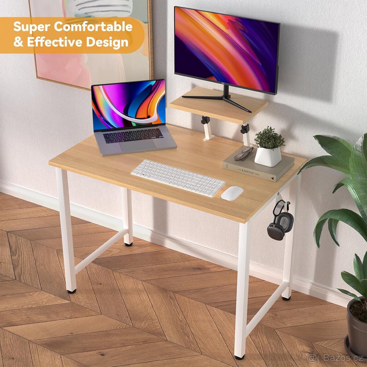 Počítačový stůl do menších prostor - 7