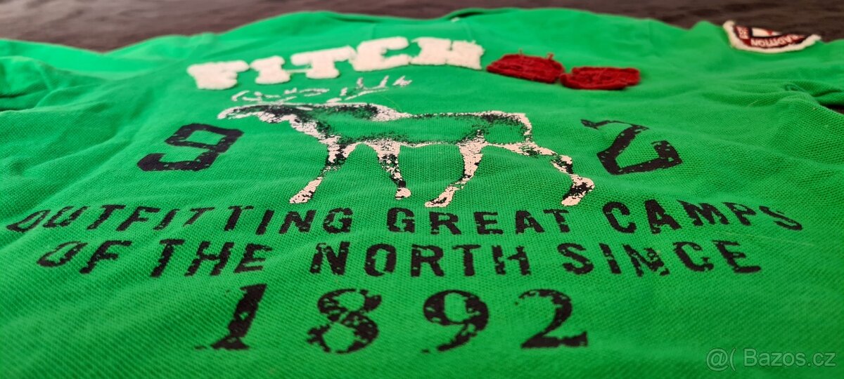 496 - DVĚ dětská polotrička ABERCROMBIE - NOVÁ - 7