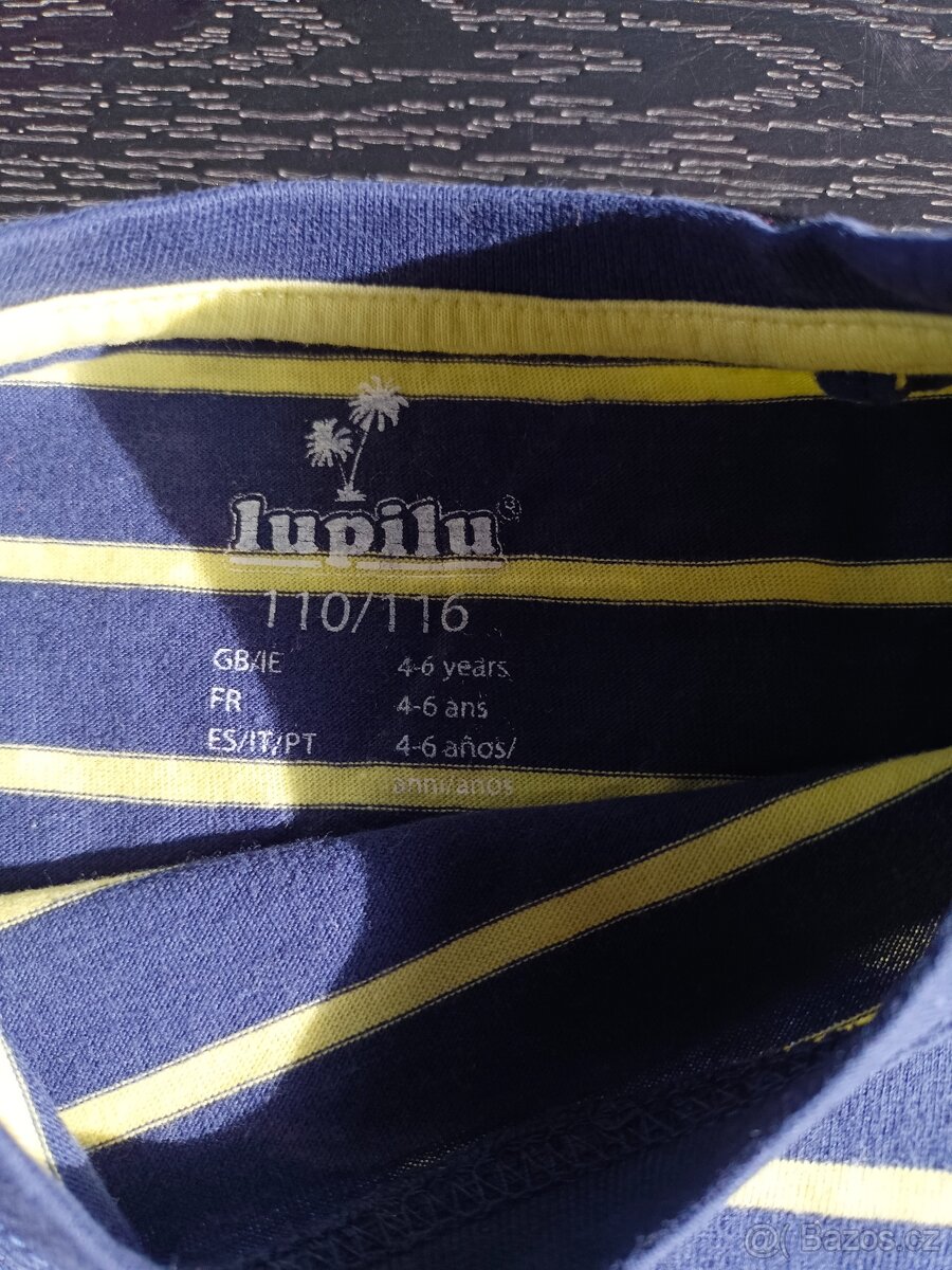 Chlapecké triko, tričko, kr. rukáv vel. 110/116 - 7