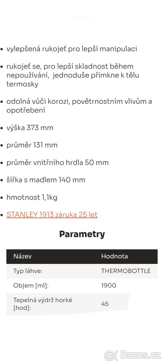 Termoska Stanley - 7