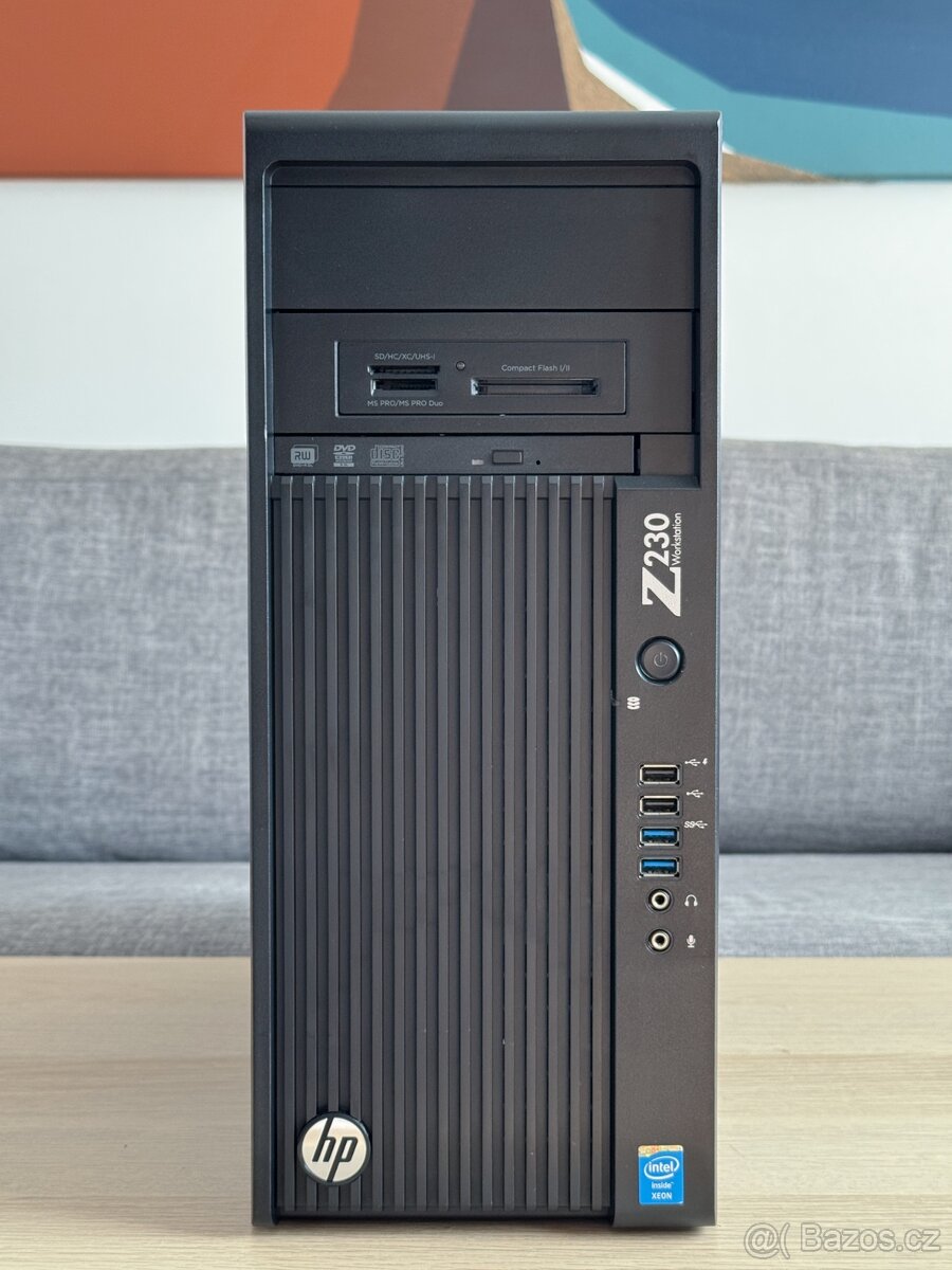 HP Z230 Workstation - E3-1240v3, 8GB, 256GB SSD, K2000 - 7