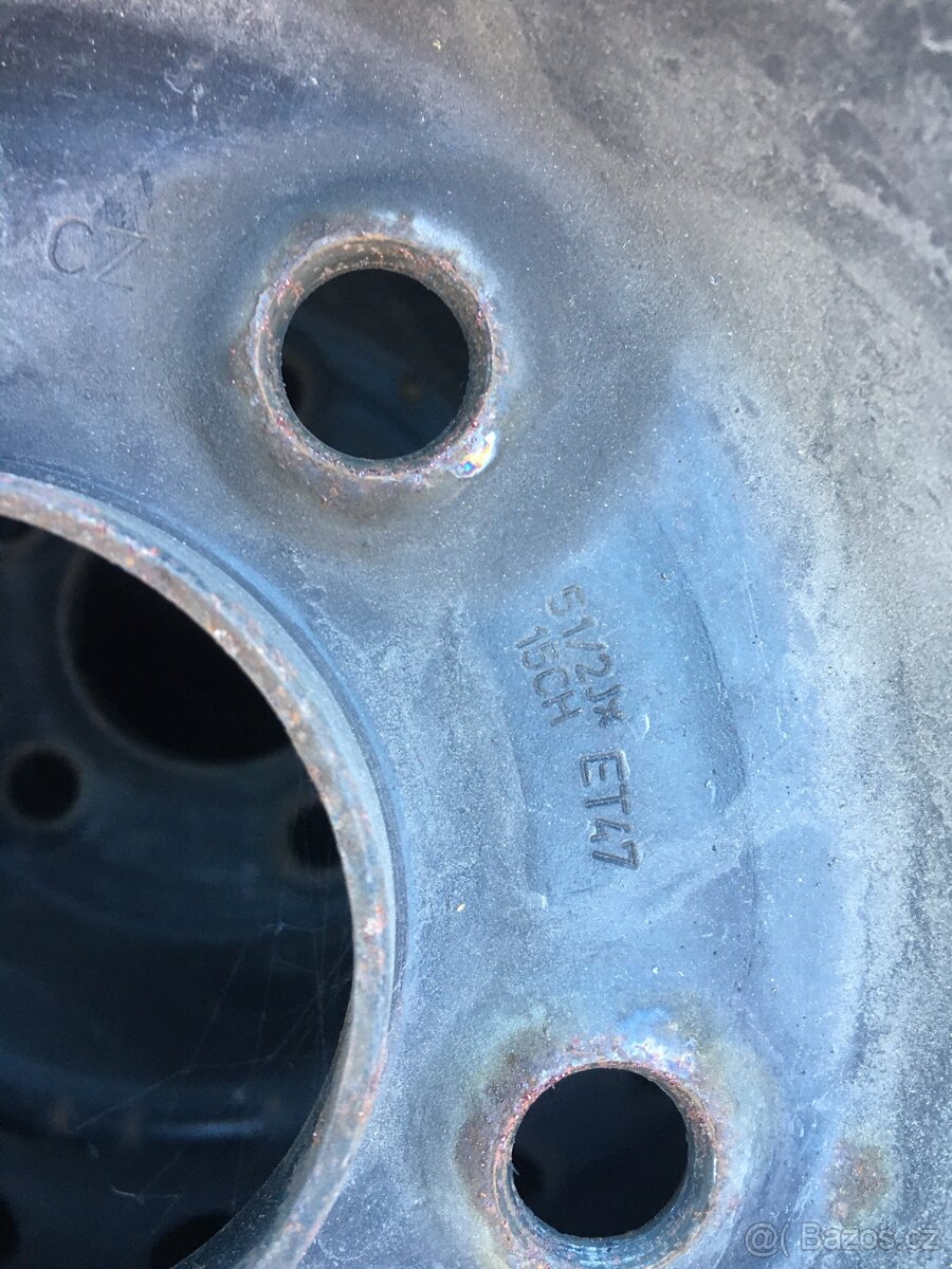 plechové disky 15" - Hyundai - 7