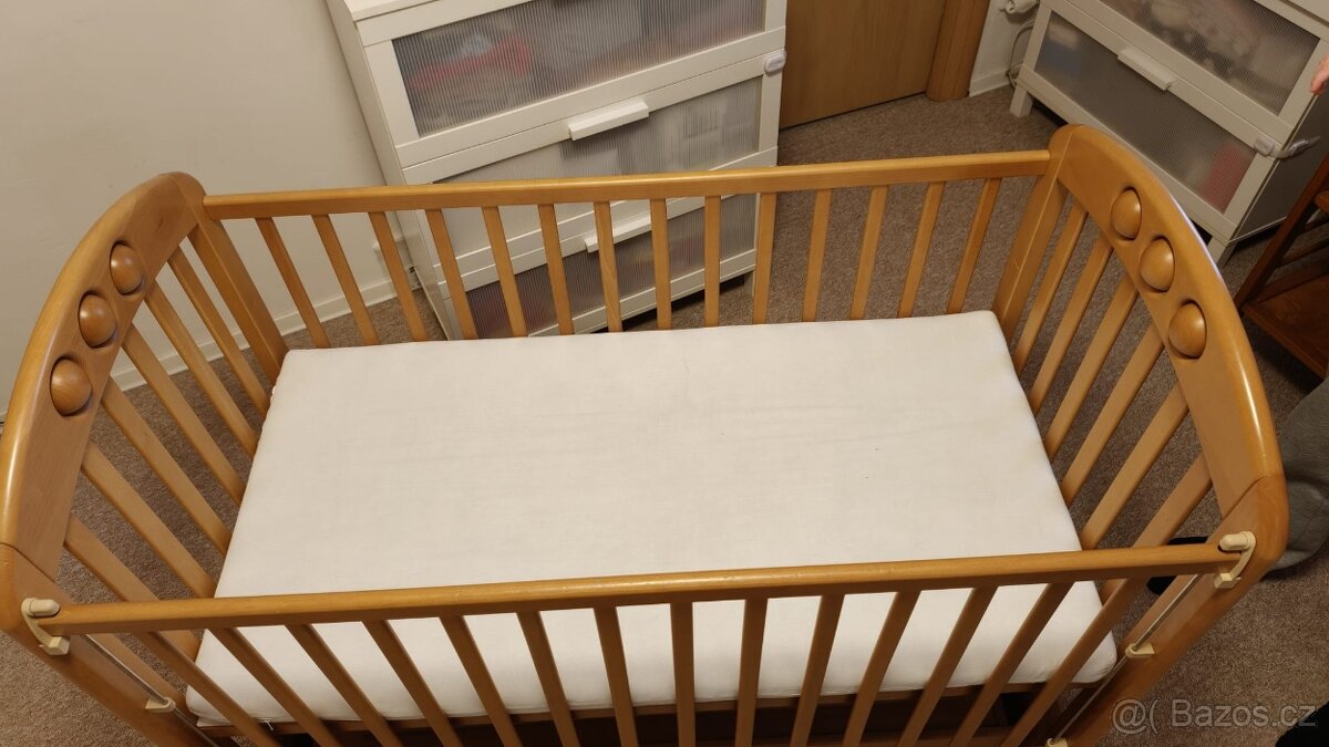 Dětská postýlka Scarlett se šuplíkem - 7