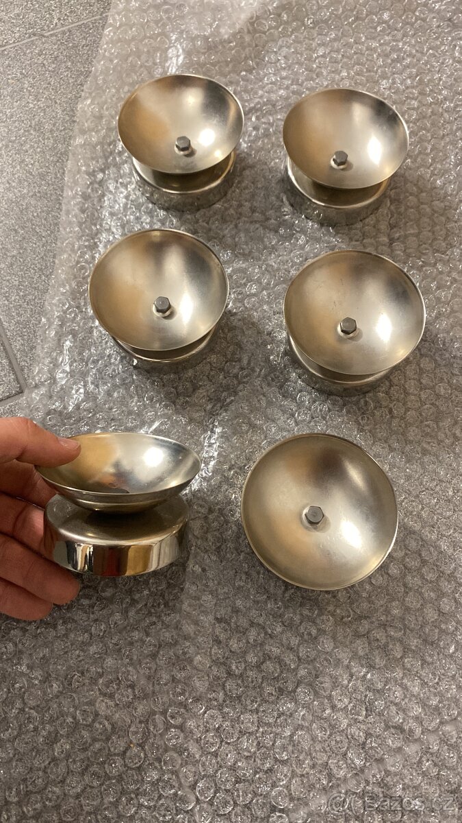 Modrý skeleněný set - 7