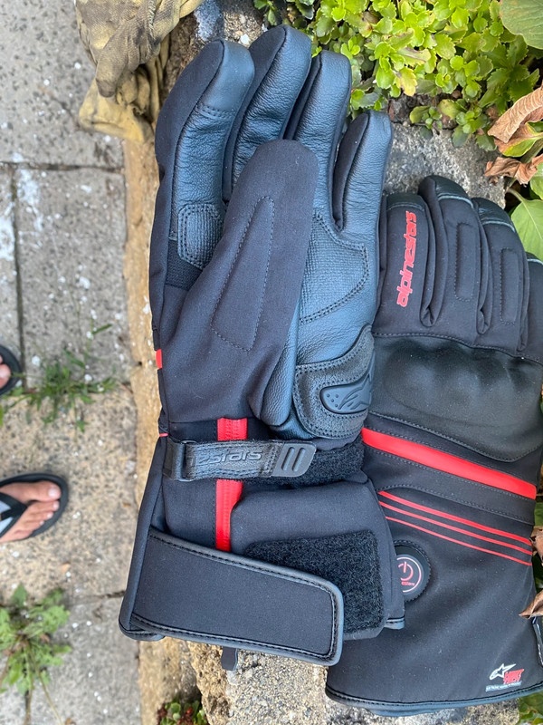 Alpinestars drystar heated Gloves HT-5 vel.L + baterie 🔋 - 7