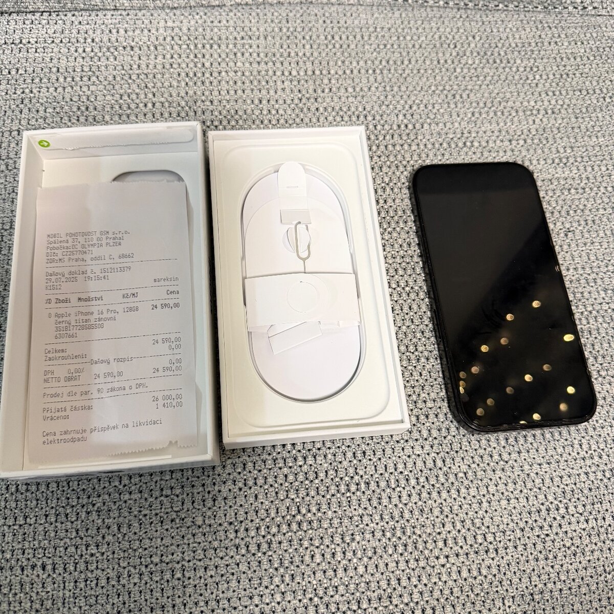 Apple iPhone 16 Pro 128 GB – TOP stav, baterie 100 %, záruka - 7