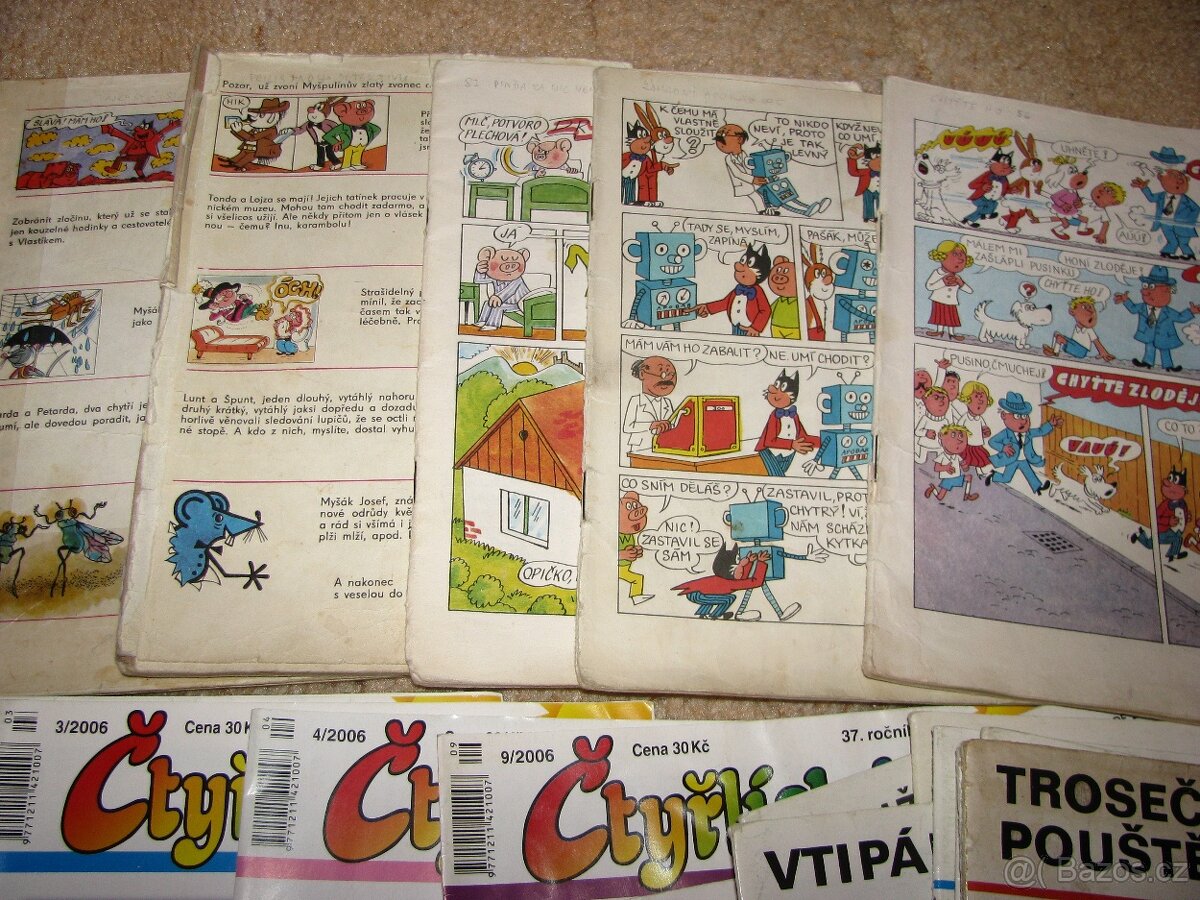 časopisy MICKEY MOUSE , ČYTŘLÍSTEK - 7