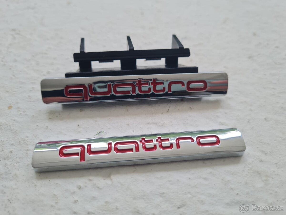 QUATTRO menší nápis do masky v rôznych farbách - 7