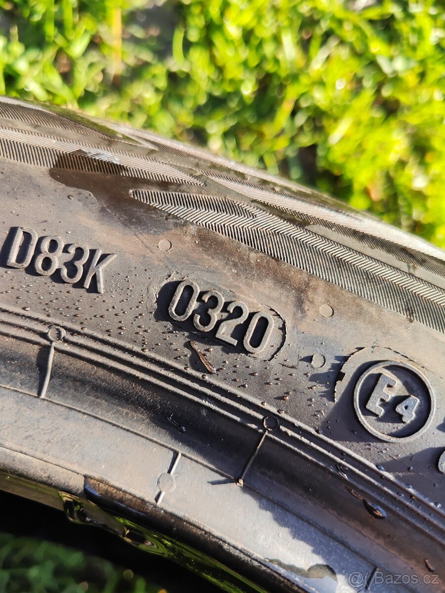 2 letní pneumatiky Continental 195/50/15 5,5mm 2020 - 7