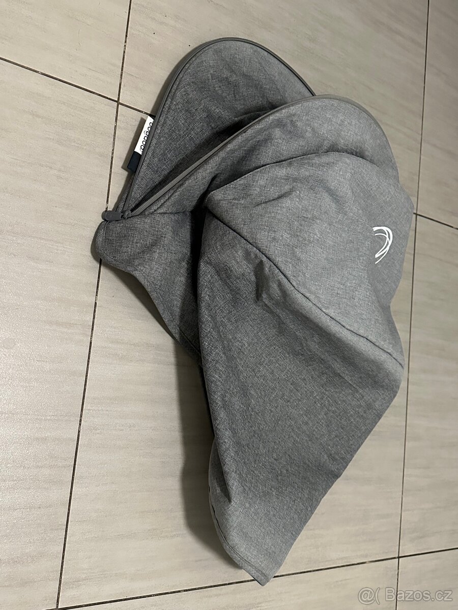 2x stříška Bugaboo Fox Grey melange a Forest Green - 7