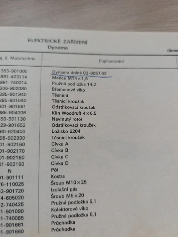 Praga V3S valník - katalog náhradních dílů - 7