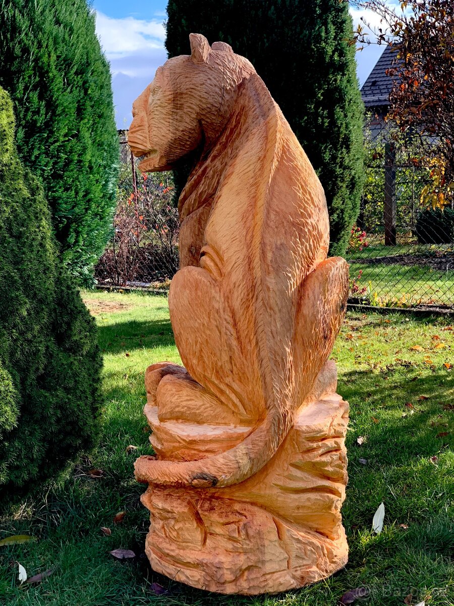 Dřevěná socha - 7