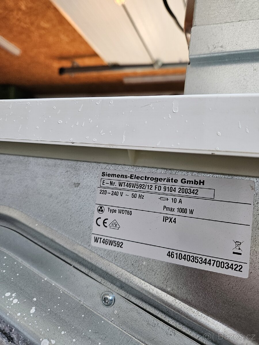 Pračka a sušička Siemens IQ700 - 7