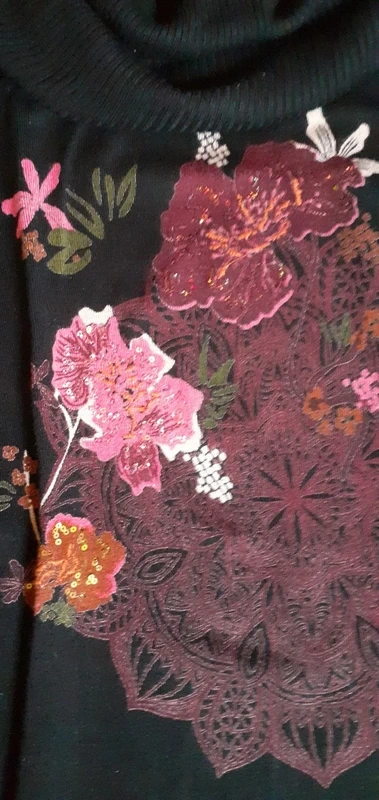 Svetr s rolákem DESIGUAL vel.40 - 7