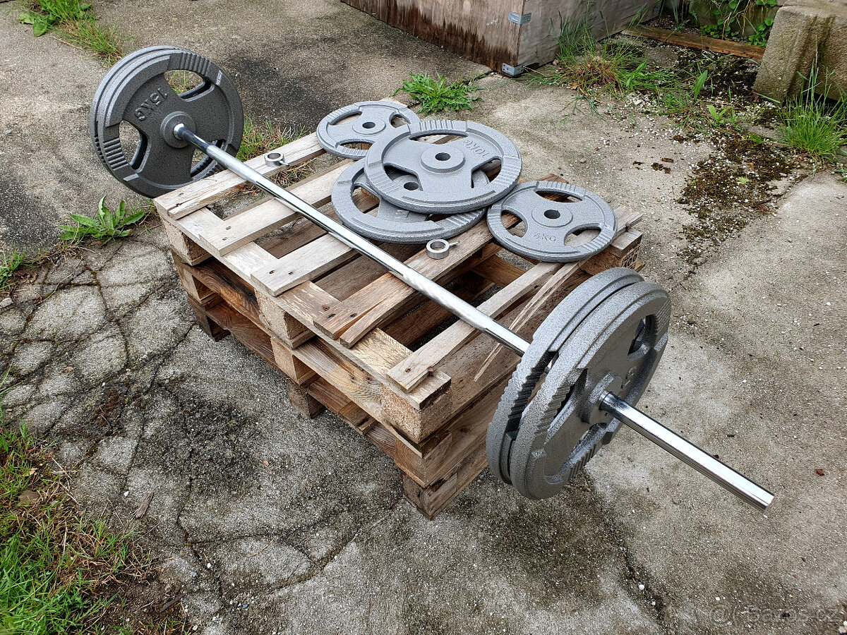 BENCH činka 100kg za 5690,- - 7