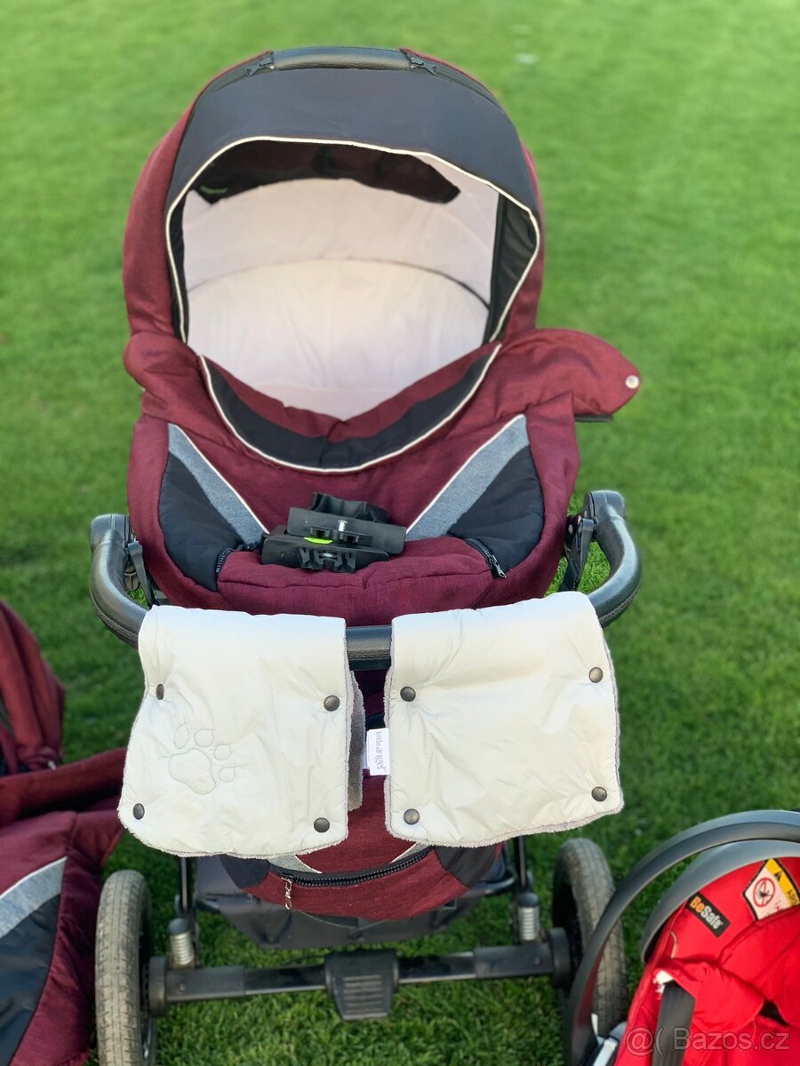 Kočárek Firkon Flipper + Vajíčka BeSafe - 7