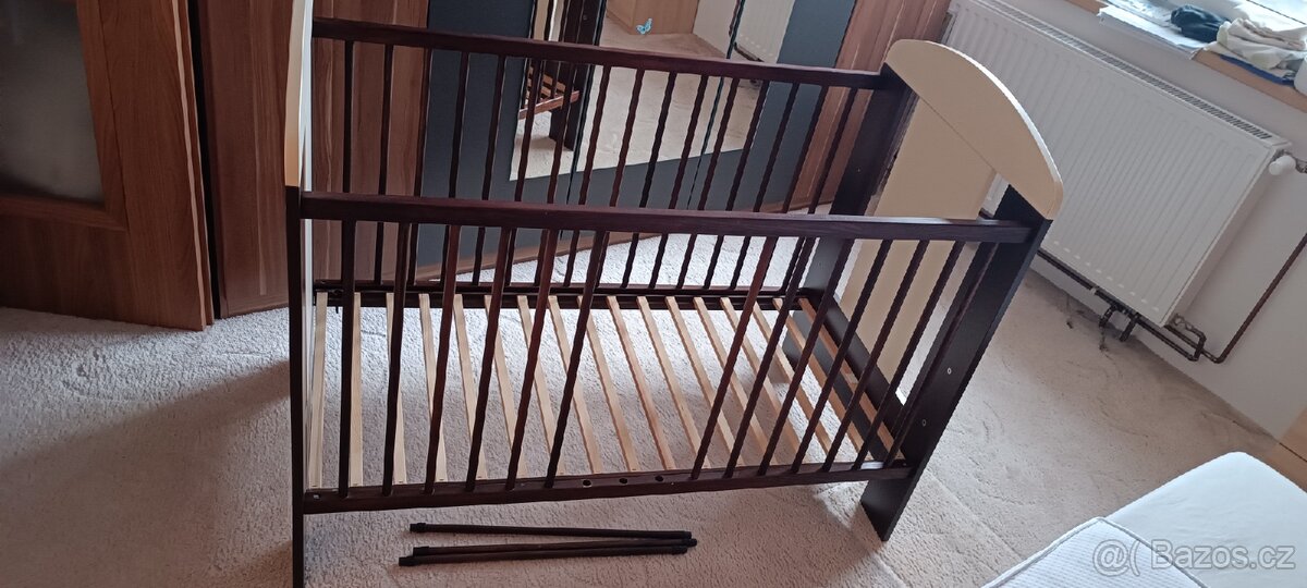 Dětská postýlka s motivem medvídka Klups + matrace - 7