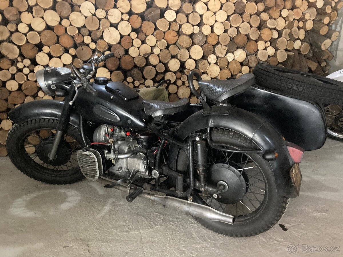 K 750 M 1955 originál doklady SPZ po renovaci - 7