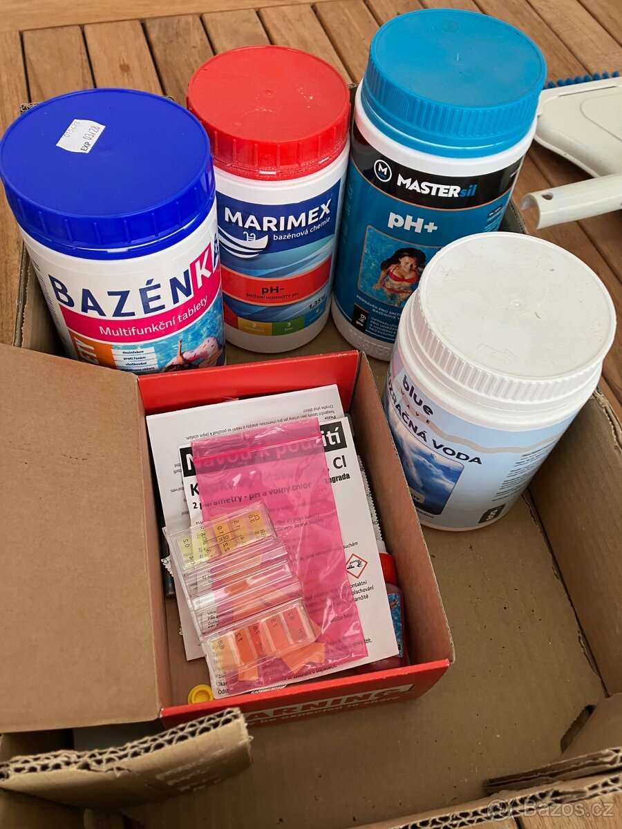 Filtrace, skimmer, hadice plachta, chemie - 7